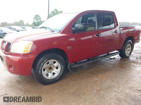2004 Nissan Titan LE with VIN 1N6AA07A24N516656, listed as a IAAI auction lot 41539346 with 238,549 mi miles and . Bid and sale history available at DreamBid. Image 2.