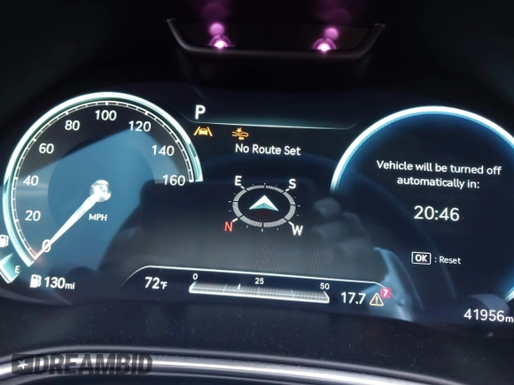 2024 Genesis GV80 z VIN KMUHBDSB9RU150422, wystawiony jako IAAI lot #41527174 z przebiegiem 41 956 mil mil oraz . Historia ofert i sprzedaży dostępna na DreamBid. Obrazek 7.