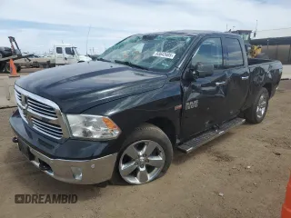 2015 Ram 1500 Big Horn z VIN 1C6RR7GTXFS643160, wystawiony jako Copart lot #53643405 z przebiegiem 141 354 mil mil oraz Szkoda całkowita • Salvage title. Historia ofert i sprzedaży dostępna na DreamBid. Obrazek 1.
