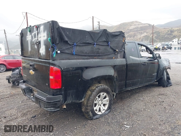 2017 Chevrolet Colorado 2WD LT with VIN 1GCHSCEA5H1259282, listed as a IAAI auction lot 41577894 with 1 mi miles. Bid and sale history available at carsss.com. Image 4.