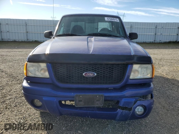 2003 Ford Ranger XL with VIN 1FTYR10U83PA66678, listed as a Copart auction lot 42584915 with 118,580 mi miles and Salvage Title. Bid and sale history available at carsss.com. Image 5.