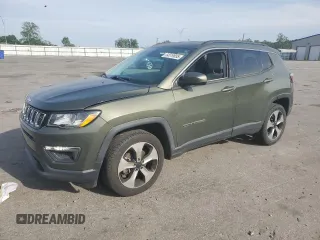 2017 Jeep Compass Latitude z VIN 3C4NJDBB2HT656336, wystawiony jako Copart lot #54519655 z przebiegiem 128 744 mil mil oraz Szkoda całkowita • Salvage title. Historia ofert i sprzedaży dostępna na DreamBid. Obrazek 1.