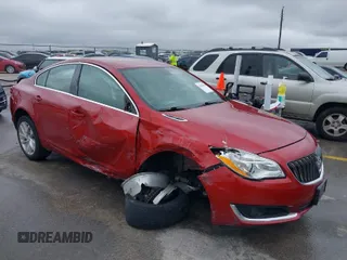 2014 Buick Regal with VIN 2G4GK5EX0E9286775, listed as a IAAI auction lot 41893970 with 53,214 mi miles. Bid and sale history available at carsss.com. Image 1.