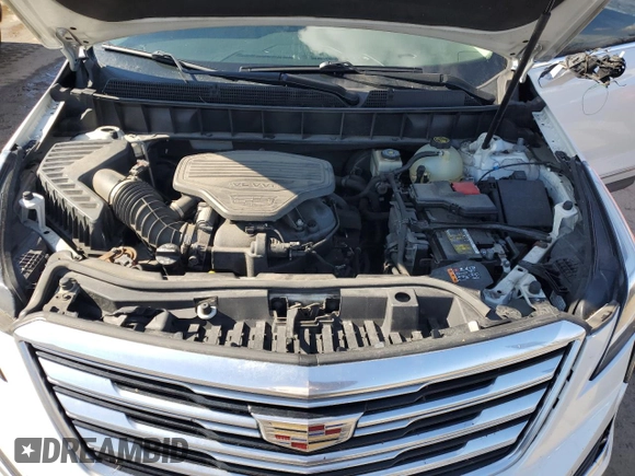 2017 Cadillac XT5 Premium Luxury AWD with VIN 1GYKNERS8HZ140004, listed as a Copart auction lot 46799115 with 197,007 mi miles and Salvage Title. Bid and sale history available at carsss.com. Image 12.