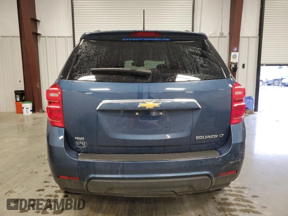 2016 Chevrolet Equinox LT z VIN 2GNFLFEK8G6302286, wystawiony jako Copart lot #52908975 z przebiegiem Nie podano mil oraz Szkoda całkowita • Salvage title. Historia ofert i sprzedaży dostępna na DreamBid. Obrazek 6.