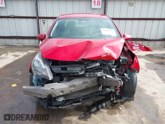 2013 Kia Rio LX with VIN KNADM4A31D6310504, listed as a IAAI auction lot 41579952 with 55,757 mi miles and . Bid and sale history available at DreamBid. Image 13.