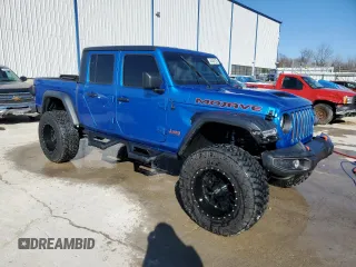 2022 Jeep Gladiator Mojave with VIN 1C6JJTEG2NL178515, listed as a Copart auction lot 46484525 with 19,975 mi miles and Non repairable. Bid and sale history available at DreamBid. Image 4.