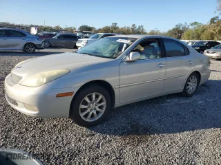 2003 Lexus ES 300 with VIN JTHBF30G830131492, listed as a Copart auction lot 46841275 with 145,389 mi miles and Salvage Title. Bid and sale history available at carsss.com. Image 1.