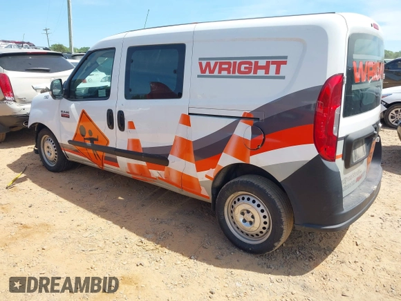 2020 Ram ProMaster City Cargo Tradesman z VIN ZFBHRFAB0L6S47079, wystawiony jako IAAI lot #42057694 z przebiegiem 69 115 mil mil oraz . Historia ofert i sprzedaży dostępna na DreamBid. Obrazek 3.