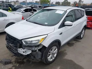 2017 Ford Escape SE with VIN 1FMCU0GD6HUC27154, listed as a IAAI auction lot 42172576 with 133,261 mi miles and . Bid and sale history available at carsss.com. Image 2.