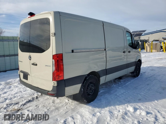 2020 Mercedes-Benz Sprinter with VIN W1W4EBHY6LT021368, listed as a Copart auction lot 42975455 with 101,583 mi miles and Salvage Title. Bid and sale history available at DreamBid. Image 3.
