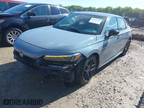 2023 Honda Civic Sport with VIN 2HGFE2F55PH517831, listed as a IAAI auction lot 42255985 with 31,554 mi miles and . Bid and sale history available at DreamBid. Image 18.