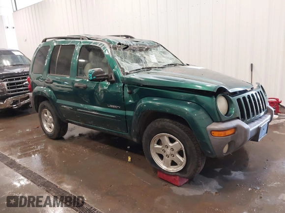 2004 Jeep Liberty Limited z VIN 1J4GL58K74W158762, wystawiony jako IAAI lot #42228405 z przebiegiem 133 943 mil mil oraz . Historia ofert i sprzedaży dostępna na DreamBid. Obrazek 1.