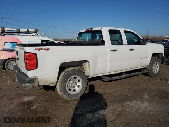 2014 Chevrolet Silverado 1500 Work Truck with VIN 1GCVKPEH3EZ325431, listed as a Copart auction lot 45658745 with 127,421 mi miles and Salvage Title. Bid and sale history available at DreamBid. Image 3.