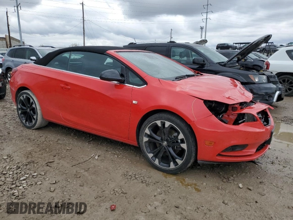 2018 Buick Cascada Sport Touring with VIN W04WJ3N54JG056149, listed as a Copart auction lot 81564964 with 46,105 mi miles and Salvage Title. Bid and sale history available at DreamBid. Image 4.