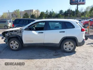 2014 Jeep Cherokee Sport with VIN 1C4PJMAB5EW171799, listed as a IAAI auction lot 41979110 with 155,851 mi miles. Bid and sale history available at carsss.com. Image 14.