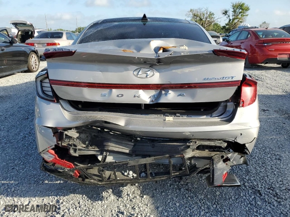 2023 Hyundai Sonata Limited with VIN KMHL34J28PA260416, listed as a Copart auction lot 51741555 with 16,440 mi miles and Salvage Title. Bid and sale history available at carsss.com. Image 6.