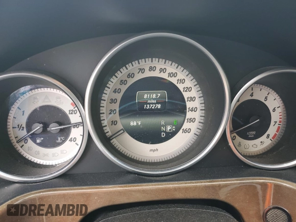 2014 Mercedes-Benz E 350 Sport with VIN WDDHF5KB9EA900559, listed as a Copart auction lot 51069705 with 137,278 mi miles and Salvage title. Bid and sale history available at DreamBid. Image 9.