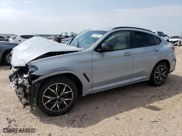 2023 BMW X4 M40i with VIN 5UX43DT01P9R49413, listed as a Copart auction lot 66350894 with 0 mi miles and Salvage Title. Bid and sale history available at carsss.com. Image 1.