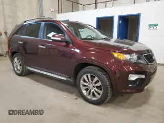 2012 Kia Sorento SX with VIN 5XYKW4A22CG297804, listed as a Copart auction lot 51800975 with 91,787 mi miles and Salvage Title. Bid and sale history available at carsss.com. Image 4.