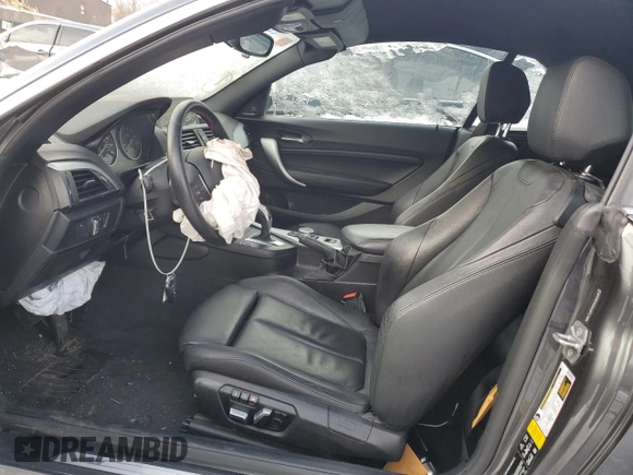 2016 BMW 2 Series 228i xDrive with VIN WBA1L9C5XGV325028, listed as a Copart auction lot 42932235 with 42,227 mi miles and Salvage Title. Bid and sale history available at carsss.com. Image 7.