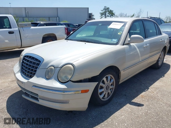 2004 Kia Amanti z VIN KNALD124745028164, wystawiony jako IAAI lot #41855331 z przebiegiem 165 072 mil mil oraz . Historia ofert i sprzedaży dostępna na DreamBid. Obrazek 2.