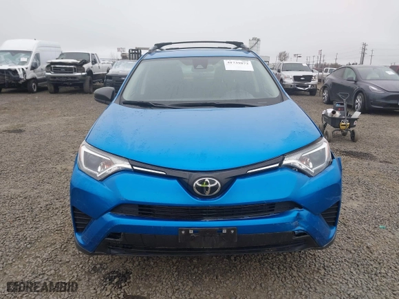 2018 Toyota RAV4 LE with VIN JTMBFREVXJJ739954, listed as a IAAI auction lot 41739873 with 13,726 mi miles. Bid and sale history available at carsss.com. Image 13.