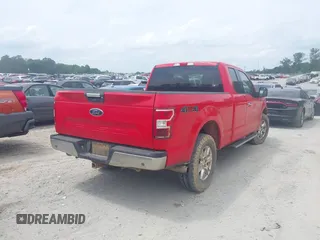 2018 Ford F-150 XL with VIN 1FTFX1E59JFB49943, listed as a IAAI auction lot 42291932 with 164,178 mi miles and . Bid and sale history available at DreamBid. Image 4.