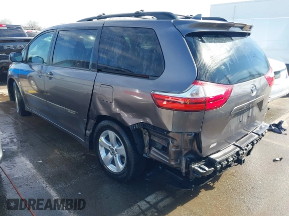 2019 Toyota Sienna LE Auto Access Seat with VIN 5TDKZ3DC9KS003158, listed as a IAAI auction lot 41661747 with 129,860 mi miles and . Bid and sale history available at DreamBid. Image 3.