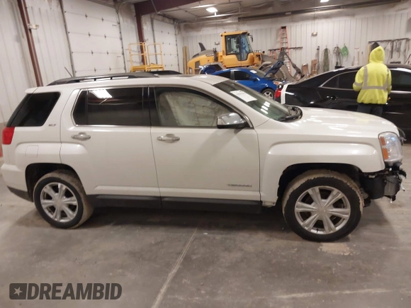 2017 GMC Terrain SLT with VIN 2GKFLUE38H6325210, listed as a IAAI auction lot 41839196 with 76,465 mi miles. Bid and sale history available at carsss.com. Image 13.