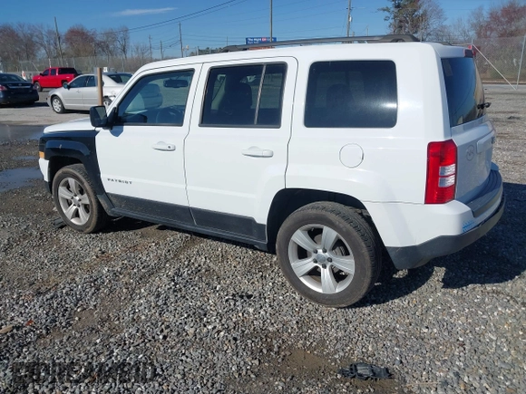 2016 Jeep Patriot High Altitude with VIN 1C4NJPFA0GD640577, listed as a IAAI auction lot 41810147 with 139,423 mi miles and . Bid and sale history available at carsss.com. Image 3.