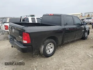 2018 Ram 1500 Express with VIN 1C6RR7KT4JS142264, listed as a Copart auction lot 42101065 with 130,662 mi miles and Salvage title. Bid and sale history available at DreamBid. Image 3.