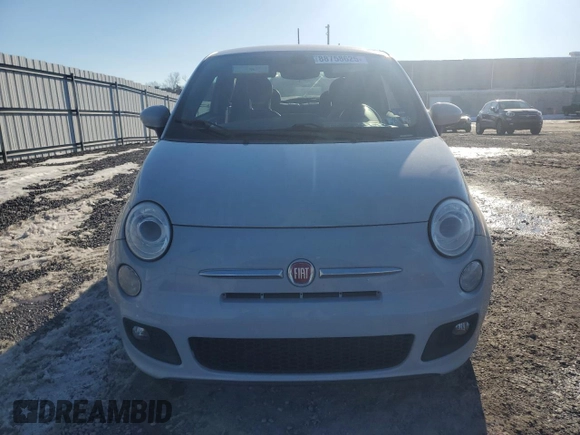 2016 FIAT 500 Sport with VIN 3C3CFFBR3GT177184, listed as a Copart auction lot 88758625 with 65,977 mi miles and Salvage title. Bid and sale history available at DreamBid. Image 5.