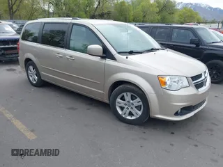 2013 Dodge Grand Caravan Crew with VIN 2C4RDGDG2DR791705, listed as a IAAI auction lot 42108350 with 83,306 mi miles and . Bid and sale history available at DreamBid. Image 1.