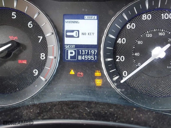 2012 Infiniti M37 with VIN JN1BY1AR9CM396580, listed as a IAAI auction lot 41694032 with 137,197 mi miles. Bid and sale history available at carsss.com. Image 7.