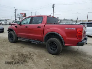 2021 Ford Ranger XL with VIN 1FTER4FH4MLD72851, listed as a Copart auction lot 55323665 with 81,235 mi miles and Salvage Title. Bid and sale history available at carsss.com. Image 2.