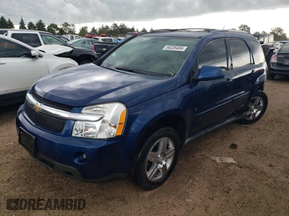 2009 Chevrolet Equinox LT w/2LT with VIN 2CNDL63F496239322, listed as a Copart auction lot 56226484 with 250,452 mi miles and Salvage Title. Bid and sale history available at carsss.com. Image 1.