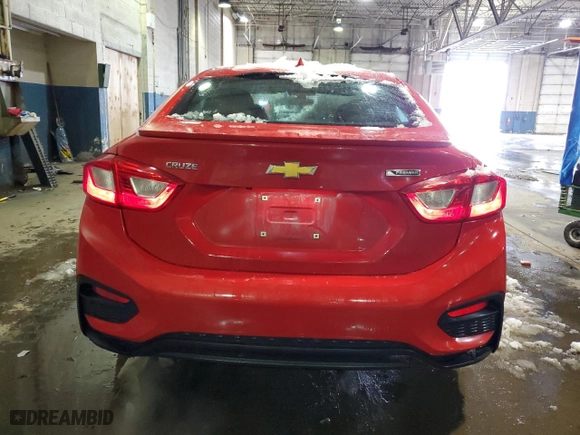 2016 Chevrolet Cruze Premier with VIN 1G1BG5SM8G7297854, listed as a Copart auction lot 38340054 with 55,291 mi miles. Bid and sale history available at carsss.com. Image 6.