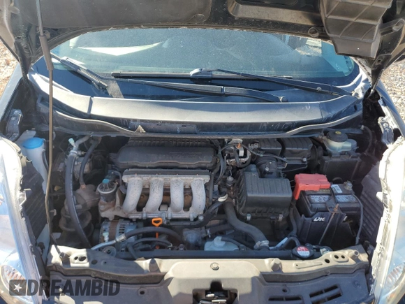 2010 Honda Fit Sport with VIN JHMGE8G43AC021351, listed as a Copart auction lot 43142455 with 108,554 mi miles and Salvage title. Bid and sale history available at DreamBid. Image 11.