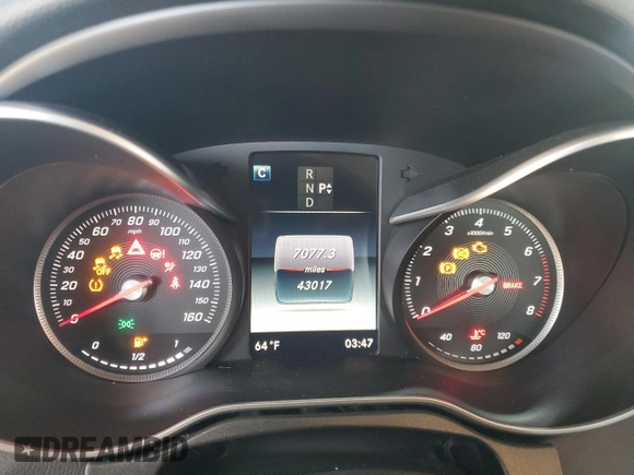 2016 Mercedes-Benz C 300 z VIN 55SWF4JB3GU112592, wystawiony jako Copart lot #60568945 z przebiegiem 43 017 mil mil oraz Szkoda całkowita • Salvage title. Historia ofert i sprzedaży dostępna na DreamBid. Obrazek 9.