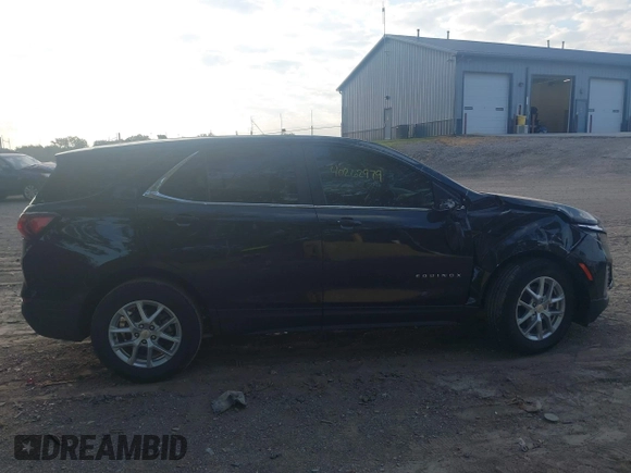 2024 Chevrolet Equinox LT with VIN 3GNAXKEG0RL212910, listed as a IAAI auction lot 40262979 with 10,243 mi miles. Bid and sale history available at carsss.com. Image 13.