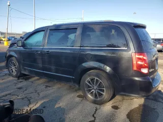2017 Dodge Grand Caravan SXT with VIN 2C4RDGCGXHR630283, listed as a Copart auction lot 52793665 with 157,673 mi miles and Salvage Title. Bid and sale history available at DreamBid. Image 2.