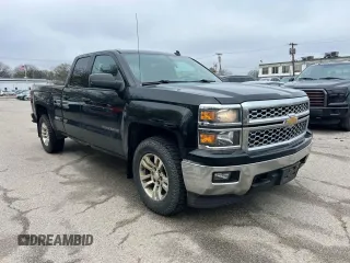 2014 Chevrolet Silverado 1500 LT with VIN 1GCVKREH1EZ169899, listed as a Copart auction lot 54373195 with 127,489 mi miles and Clean Title. Bid and sale history available at carsss.com. Image 1.