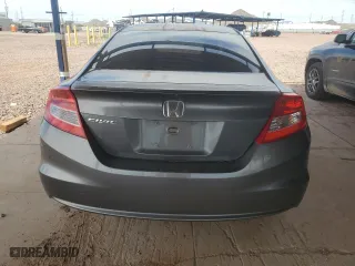 2012 Honda Civic Cpe LX with VIN 2HGFG3B56CH511276, listed as a Copart auction lot 53910685 with 182,082 mi miles and Salvage Title. Bid and sale history available at carsss.com. Image 6.