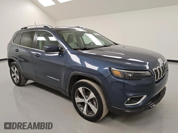 2020 Jeep Cherokee Limited with VIN 1C4PJMDX6LD646697, listed as a Copart auction lot 53968845 with 78,649 mi miles and Clean Title. Bid and sale history available at DreamBid. Image 4.