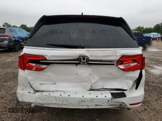 2024 Honda Odyssey EX-L with VIN 5FNRL6H66RB069509, listed as a Copart auction lot 56155715 with 3,341 mi miles and Salvage Title. Bid and sale history available at DreamBid. Image 6.