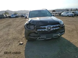 2022 Mercedes-Benz GLS 450 with VIN 4JGFF5KE5NA778063, listed as a Copart auction lot 73613114 with 15,666 mi miles and Salvage Title. Bid and sale history available at DreamBid. Image 12.