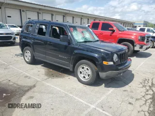 2016 Jeep Patriot Sport z VIN 1C4NJPBA9GD669842, wystawiony jako Copart lot #57830245 z przebiegiem 87 962 mil mil oraz Czysty tytuł • Clean title. Historia ofert i sprzedaży dostępna na DreamBid. Obrazek 4.