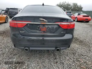 2017 Jaguar XF 35t Premium with VIN SAJBD4BVXHCY35547, listed as a Copart auction lot 85665484 with 85,229 mi miles and Salvage Title. Bid and sale history available at carsss.com. Image 6.