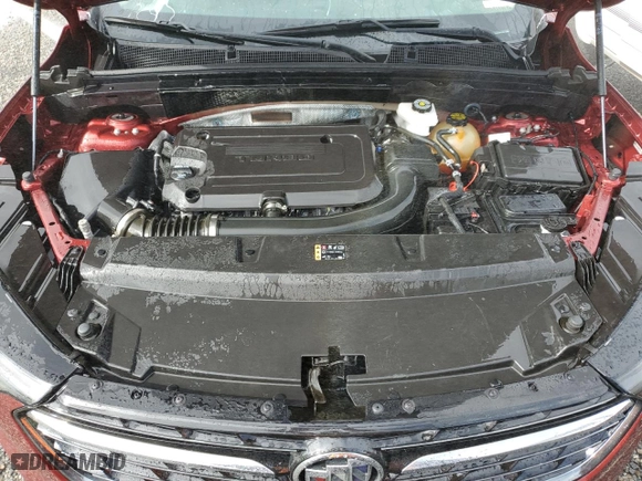 2021 Buick Envision Essence with VIN LRBFZNR45MD177692, listed as a Copart auction lot 73845624 with 0 mi miles and Non Repairable. Bid and sale history available at carsss.com. Image 12.